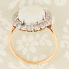 Vintage 18ct Gold Opal and Diamond Cluster Ring