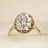 Pre-Owned 9ct Gold Diamond Cluster Ring