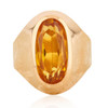 Vintage 18ct Gold Golden Citrine Ring