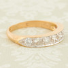 Second Hand 18ct Gold 7 Stone Diamond Eternity Ring – Small Size