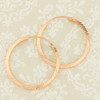 Second Hand 18ct Gold Large Hoop Earrings