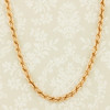 Second Hand 9ct Gold 18” Solid Rope Chain
