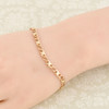Second Hand 9ct Rose Gold Curb Bracelet