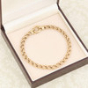 Second Hand 9ct Gold Figure of Eight Bracelet