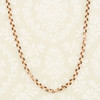 Antique 9ct Rose Gold Belcher Chain Necklace