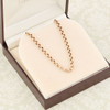 Antique 9ct Rose Gold Belcher Chain Necklace