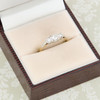 Second Hand 18ct Gold Eternal Bow Diamond Ring