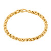 Second Hand 9ct Gold Wide Rope Bracelet