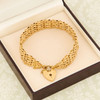 Second Hand 9ct Gold 5 Bar Gate Bracelet 