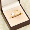 Second Hand 9ct Gold Rectangle Signet Ring