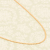 Second Hand 9ct Gold 20” Serpentine Chain Necklace