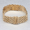 Second Hand 9ct Gold 7 Row Panther Bracelet