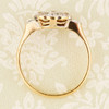 Antique 18ct Gold Diamond Daisy Cluster Ring