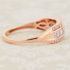 Second Hand 9ct Rose Gold Baguette Diamond Eternity Ring