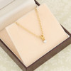 Second Hand 18ct Gold Diamond Solitaire Pendant & Chain - SOLD 2311