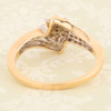 Second Hand 9ct Gold Diamond Cluster Ring – Diamond Shoulders