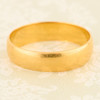 Antique 22ct Gold Plain Wedding Band Ring