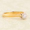 Vintage 18ct Gold Diamond Engagement Ring - 0.15 Carat