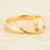 Second Hand 18ct Gold Solitaire Diamond Engagement Ring – Twist Setting