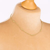 Second Hand 9ct Gold 17” Popcorn Link with Beads Chain