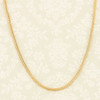 Antique 18ct Gold 15” Snake Chain Choker Necklace