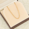 Second Hand 9ct Gold 17” Cable Chain Necklace