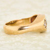 Second Hand 9ct Gold 3 Stone Paste Gypsy Ring