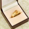 Antique 18ct Gold Buckle Ring