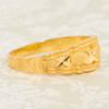 Second Hand 22ct Gold Kiss Cross Ring