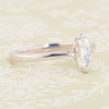 Second Hand 18ct White Gold Marquise Diamond Solitaire Ring