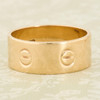 Second Hand 9ct Gold Wide LOVE Style Wedding Band Ring