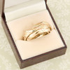 Second Hand 5 Band Russian Wedding Ring - In Box