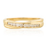 Second Hand 9ct Gold Diamond Cross-Over Eternity Ring