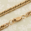 Second Hand 9ct Gold 18” Double Curb Chain Necklace