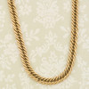 Second Hand 9ct Gold 18” Double Curb Chain Necklace