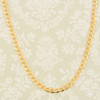 Second Hand 9ct Gold 20” Flat Curb Chain Necklace