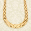 Second Hand 9ct Gold 17” Panther Link Chain Necklace