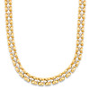 Second Hand 9ct 2 Colour Gold Choker Chain Necklace