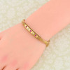 Antique 15ct Gold Ruby and Diamond Bangle