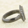 Late Medieval Bronze Signet Ring with Ship Design