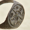 Tudor Period Bronze Warrior Signet Ring