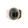 Second Hand Onxy 9ct Gold Navajo Signet Ring