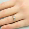 Vintage 18ct Gold Solitaire Diamond Engagement Ring