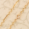 Second Hand 9ct Gold 18” Long and Short Chain with T-Bar 