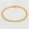 Second Hand 9ct Gold 8” Curb Bracelet
