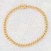 Second Hand 9ct Gold 8” Curb Bracelet