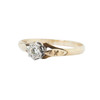 Vintage Engagement Ring - 18ct Gold Diamond Solitaire