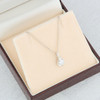Second Hand 18ct Gold Diamond Solitaire Pendant – 0.33 carat