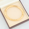 Second Hand 9ct Gold Twisted Bangle