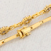 Second Hand 18ct Gold Diamond Cluster Bracelet